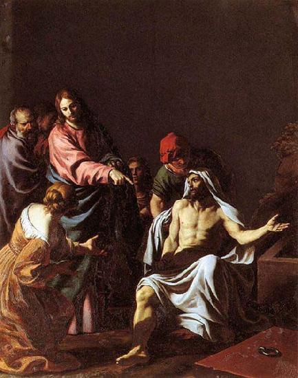Alessandro Turchi Template:The Raising of Lazarus China oil painting art